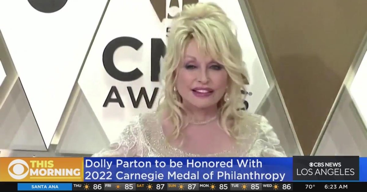 Dolly Parton to be honored with 2022 Carnegie Medal of Philanthropy