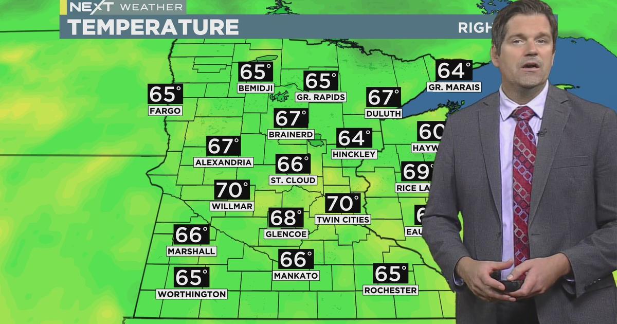 Next Weather: 9 a.m. weather report - CBS Minnesota