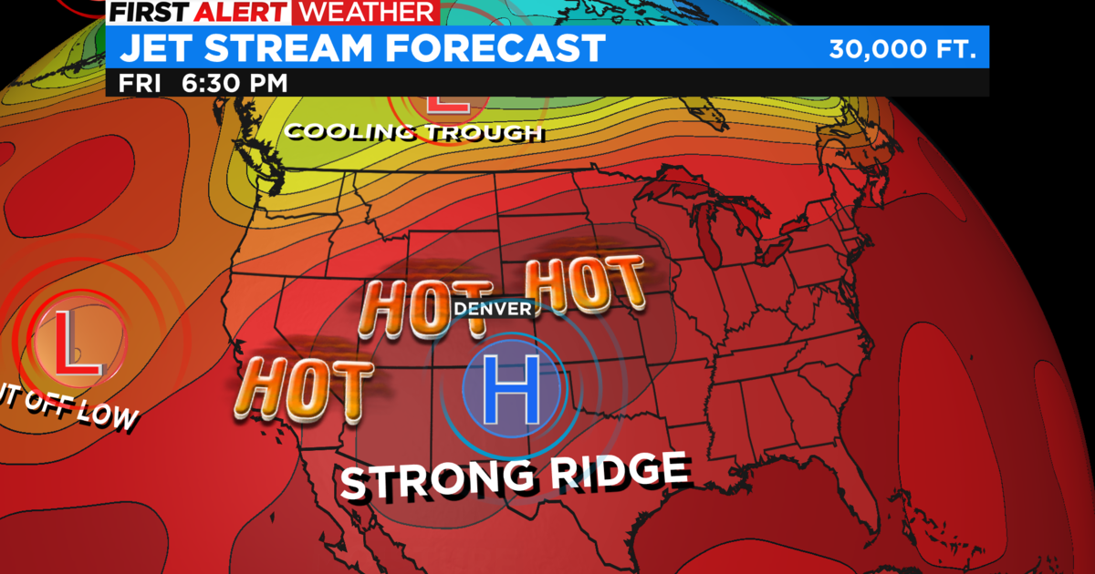 Colorado Weather: Near Record Heat Before Cool, Wet Weekend - CBS Colorado