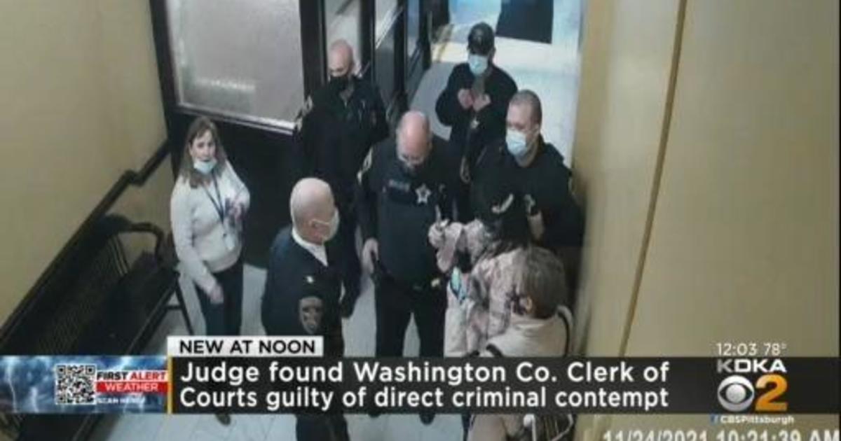 Judge found Washington County clerk of courts guilty of direct criminal