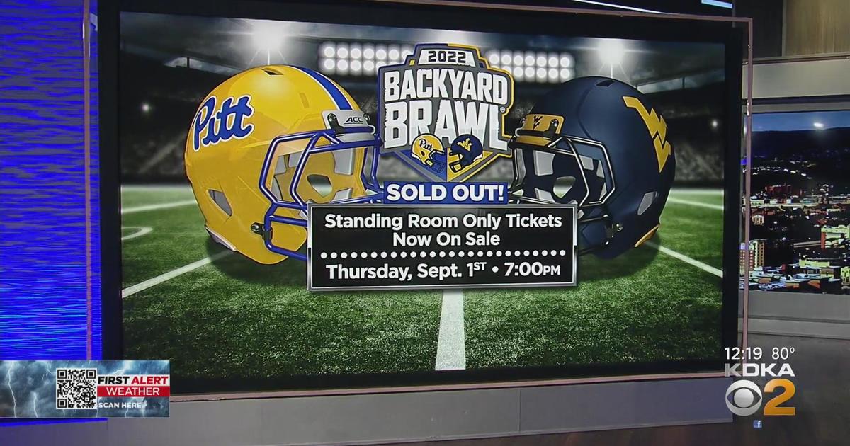 Return of the Backyard Brawl officially sold out CBS Pittsburgh