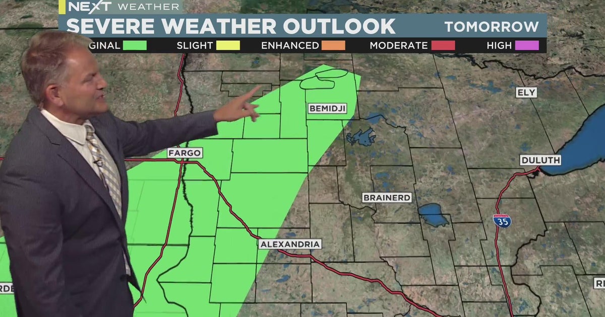 Next Weather 10 p.m. weather report CBS Minnesota