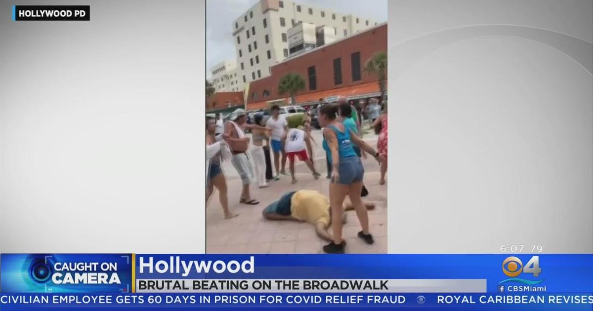 Two people sought after brutal attack on Hollywood’s Broadwalk