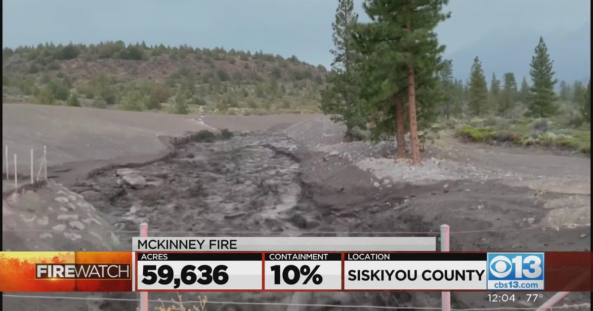 McKinney Fire continues to grow CBS Sacramento