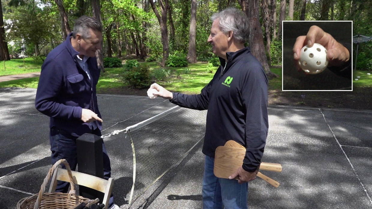 Picking up pickleball CBS News