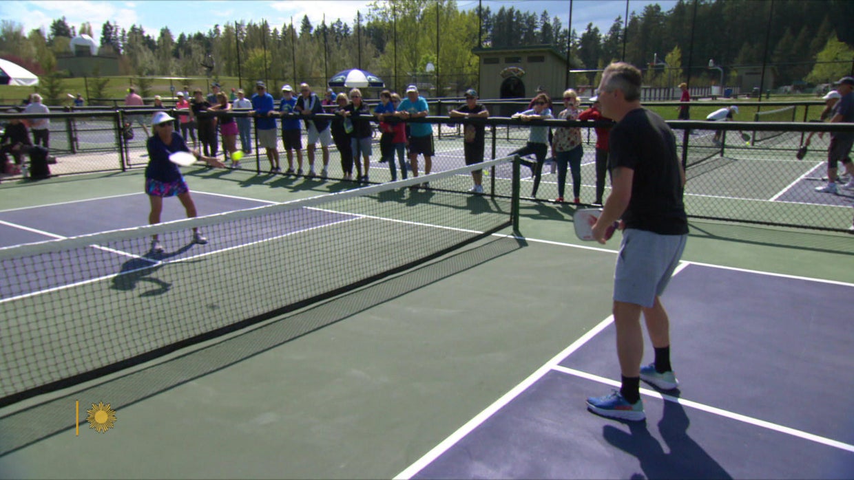 Picking up pickleball CBS News
