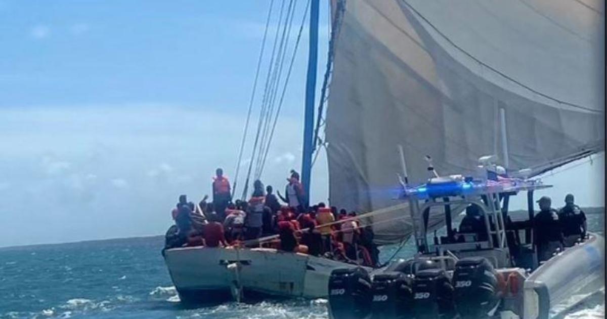 Coast Guard: Vessel carrying dozens of migrants intercepted off Key Largo
