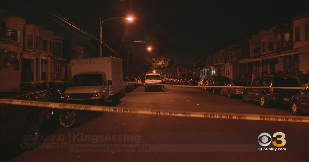 Man shot in chest, killed in Kingsessing: Philadelphia police - CBS ...