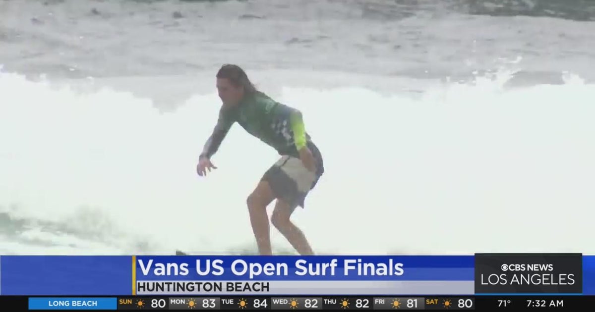 Finals of US Open of Surfing get underway in Huntington Beach CBS Los