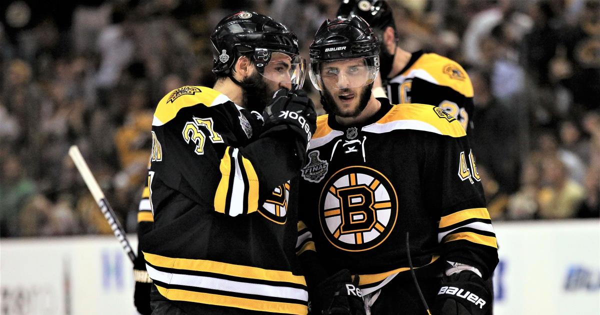 Bruins bring back captain Bergeron, and David Krejci, too