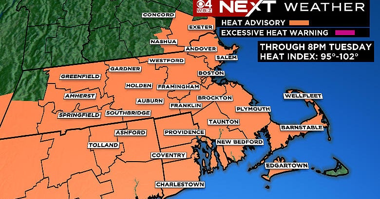 Heat wave to finally end as storms come before dramatic temperature