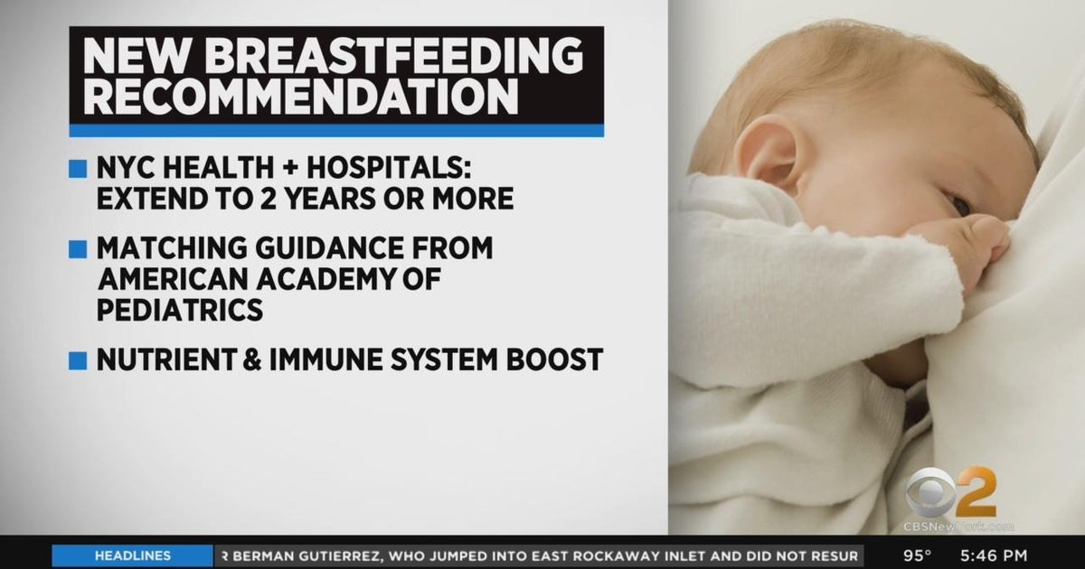 New York City Health + Hospitals breastfeeding for two years