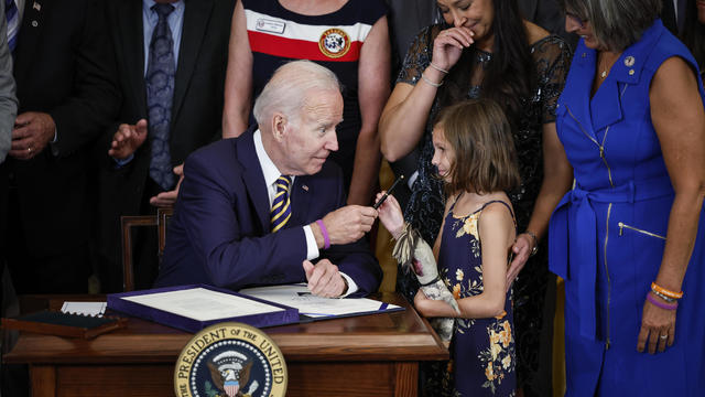 President Biden Signs PACT Act Into Law At The White House 