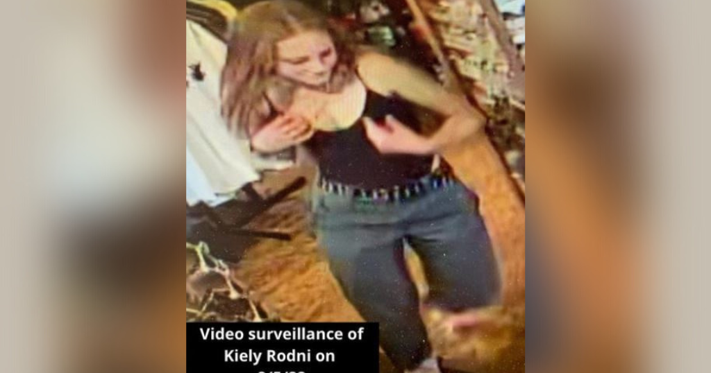 New photo shows Kiely Rodni the night before she disappeared