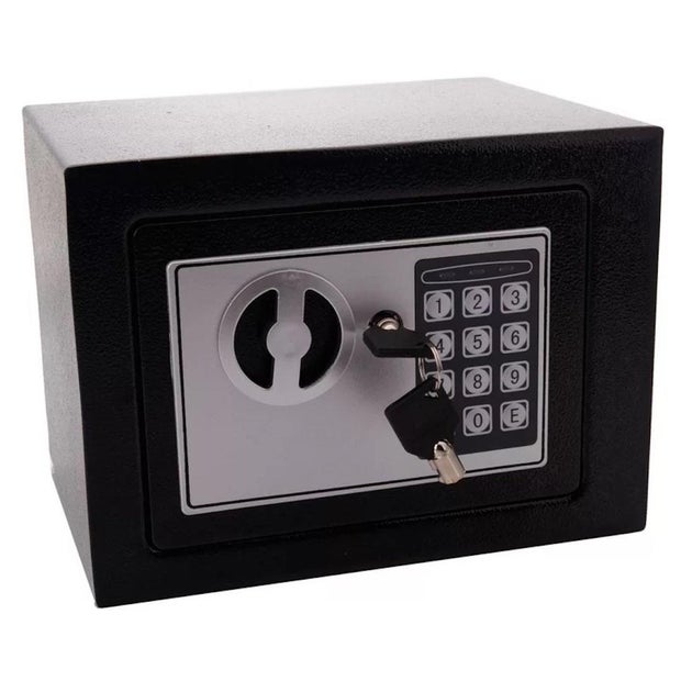 Ktaxon Password Steel Plate Safe Box with Dual-Lock