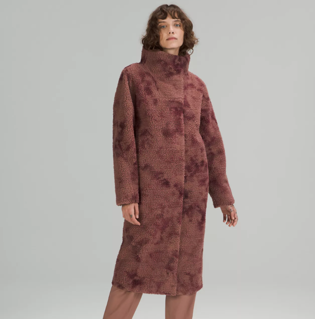 Lululemon textured fleece coat 