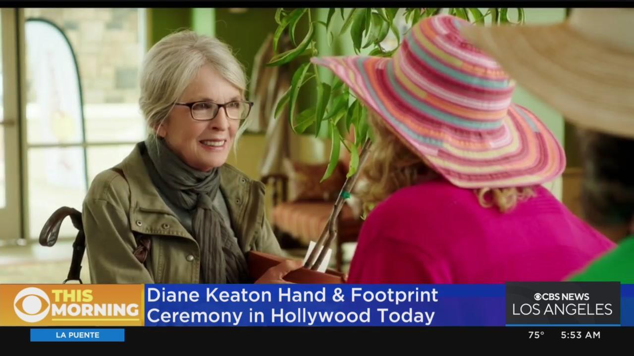 WHY DIANE KEATON CHOSE BARE FEET FOR WALK OF FAME – Janet