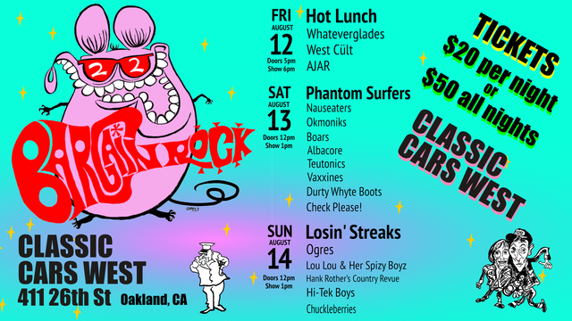 Garage rock festival hosts wild weekend party in Oakland CBS San