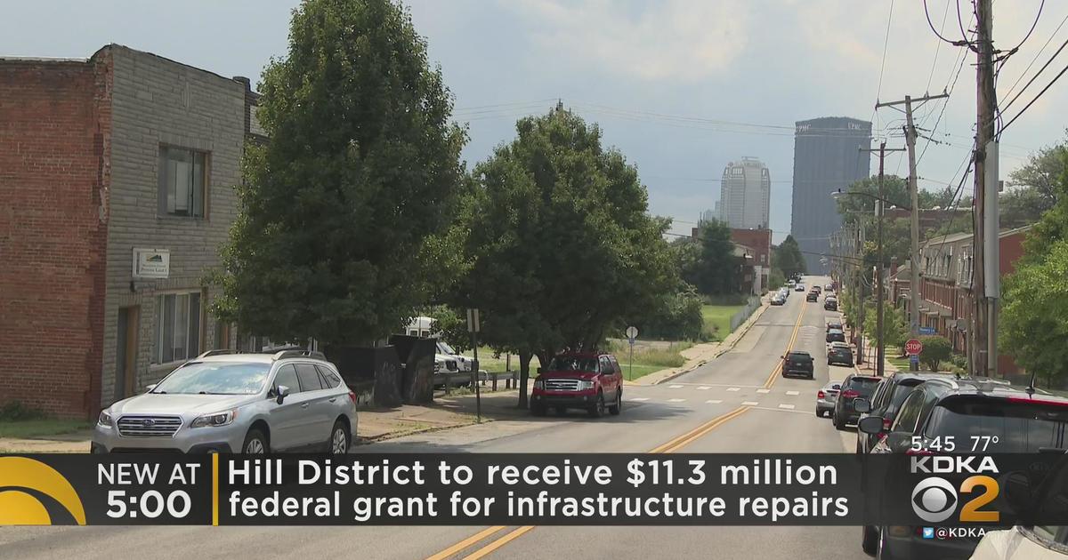 Pittsburgh to get $11.3M grant for Hill District infrastructure - CBS ...