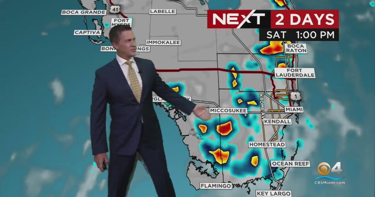 NEXT Weather forecast for Friday 8/12/22 12PM - CBS Miami