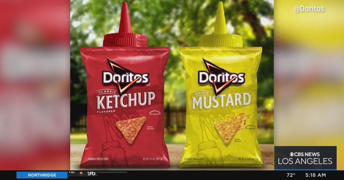 Ketchup and mustard flavored Doritos make their way to America CBS