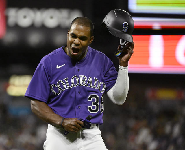 Colorado Rockies' Brian Serven hits two home runs for first two