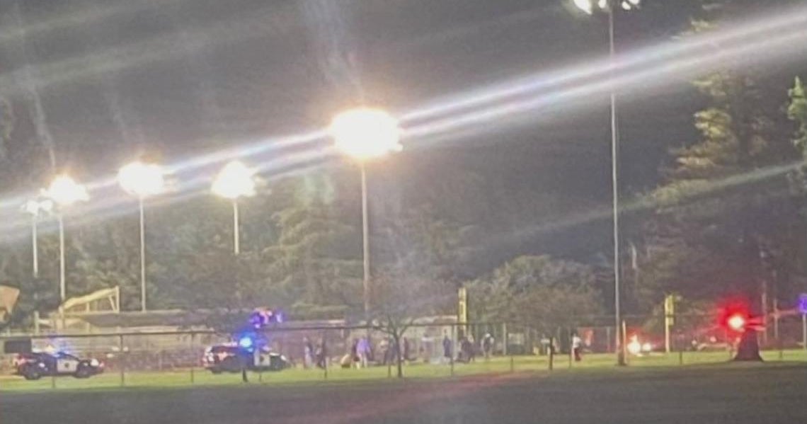 Three people shot during a softball game at Louis Park in Stockton