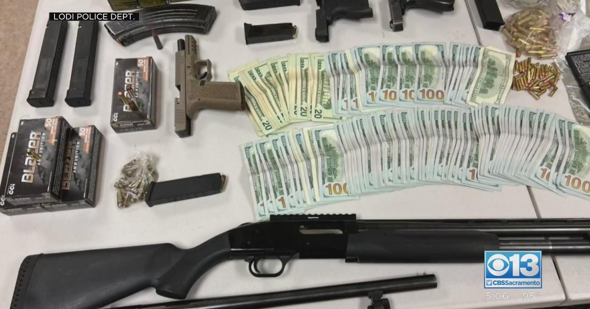 Lodi police discovered dangerous drugs and weapons at a home on Holly Drive