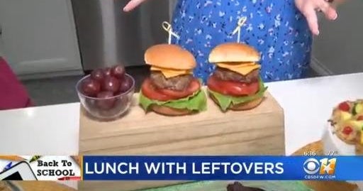 Dinner leftovers that make delicious lunches for kids - CBS Texas