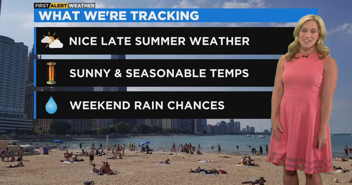 Chicago First Alert Weather: Dry week ahead - CBS Chicago
