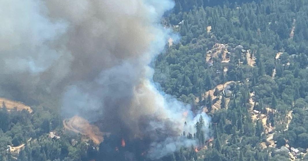 Vehicle fire spreads to trees along I-80 near Colfax