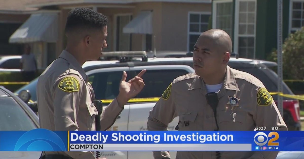 Man shot to death in Compton Sunday morning - CBS Los Angeles