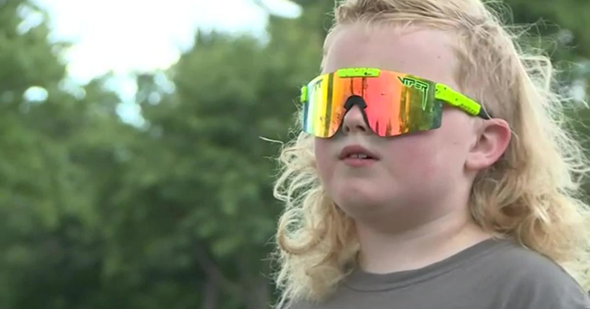 He's 9, from Seattle, and in the USA Mullet Championship