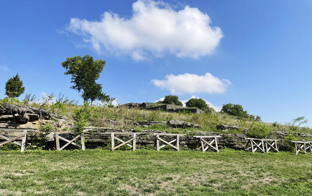 Civil War Fort Remains 