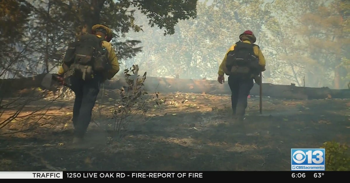 Some evacuations still in place for Oak Fire burning in Placer County near Weimar