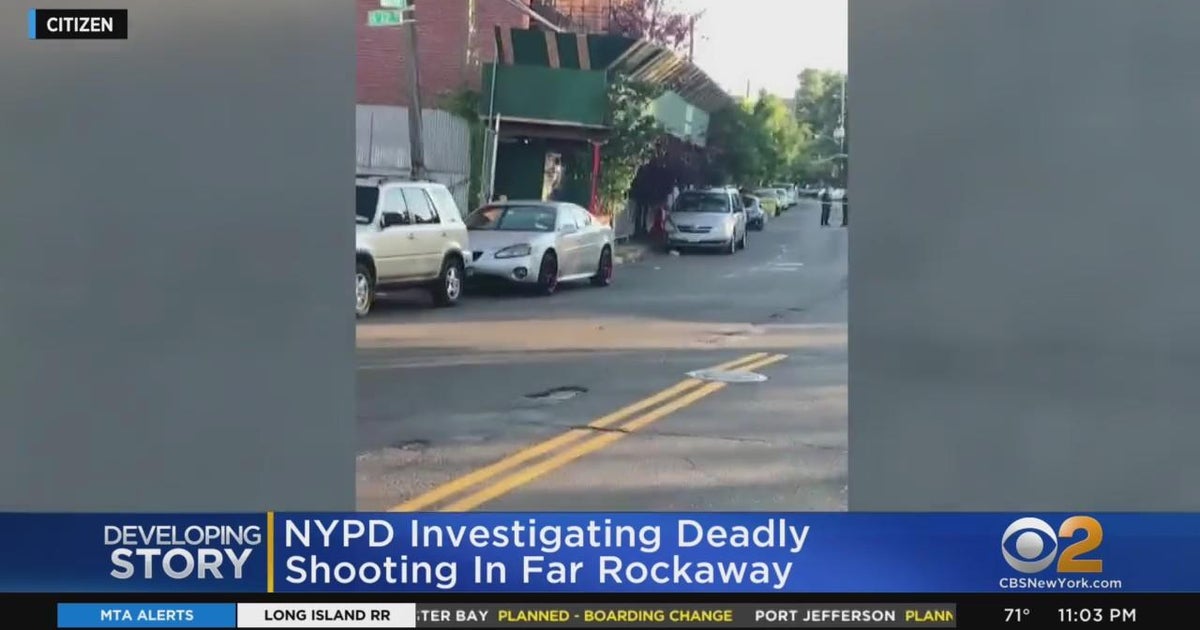 NYPD investigating deadly shooting in Far Rockaway - CBS New York