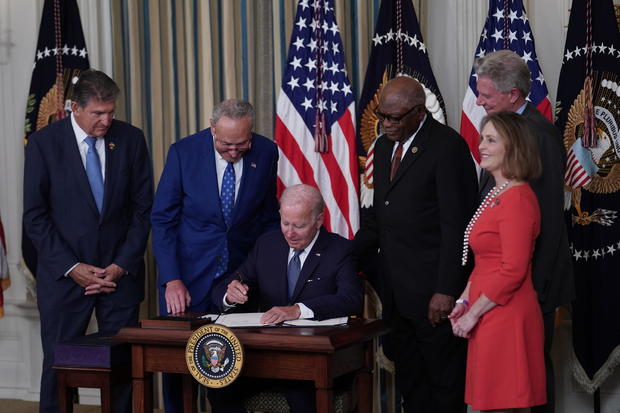 President Biden Signs Inflation Reduction Act Of 2022 