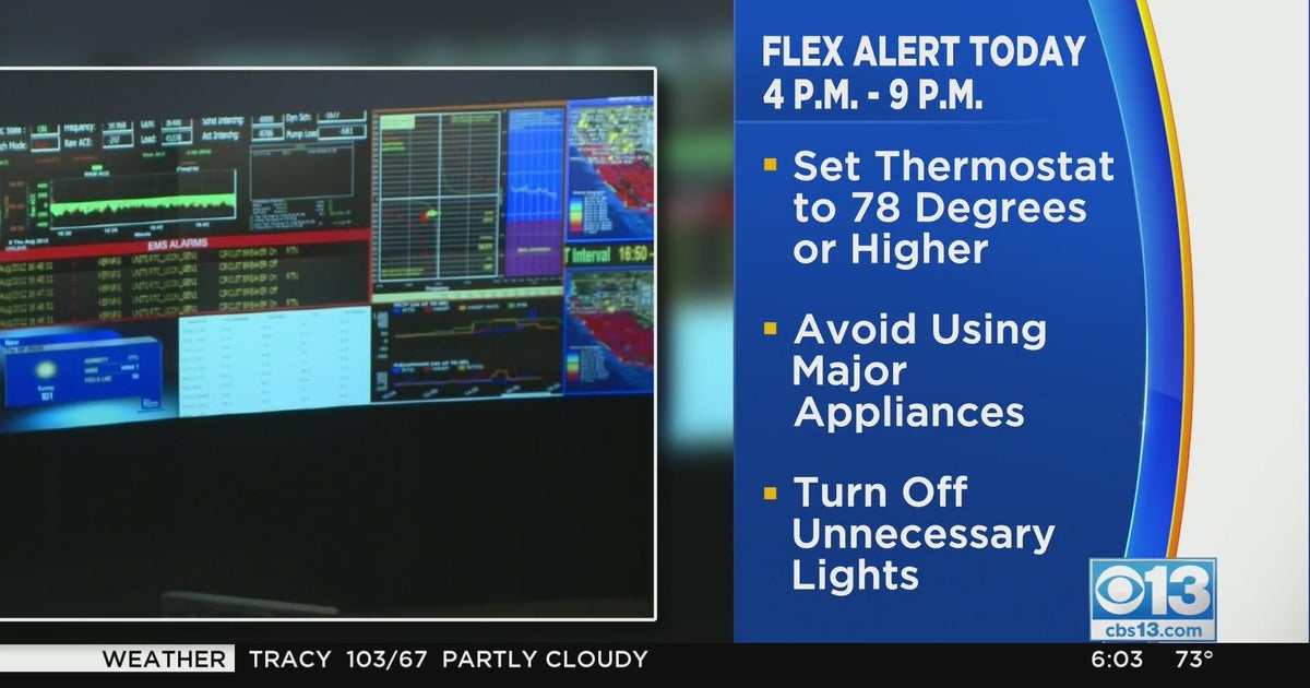 Flex alert in effect on Wednesday due to high temperatures
