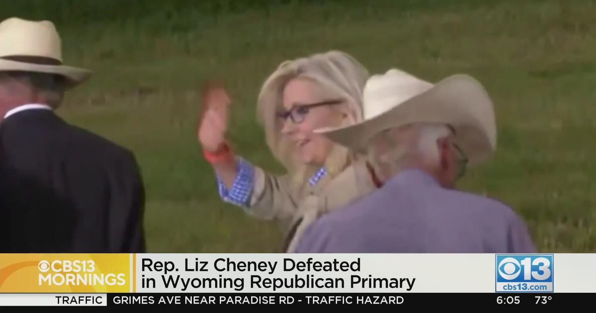 Rep. Liz Cheney Defeated In Wyoming - CBS Sacramento