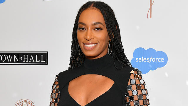 Honoree Solange Knowles attends The Lena Horne Prize for Artists Creating Social Impact inaugural celebration at The Town Hall on February 28, 2020 in New York City. 