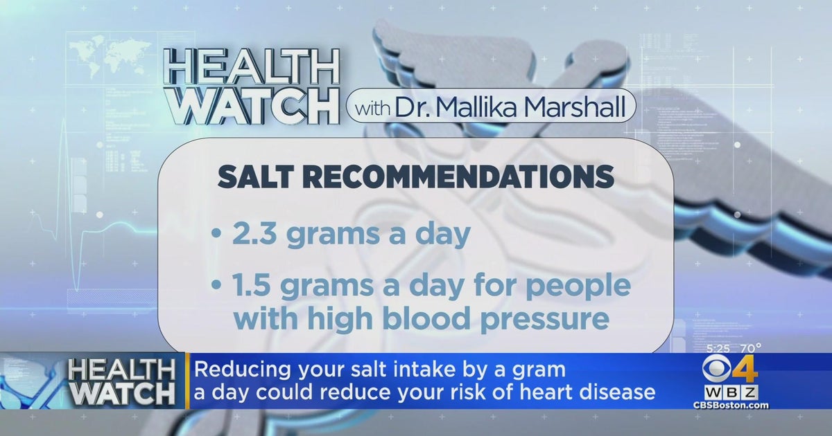 Reducing salt intake by one gram a day can reduce heart disease risk ...