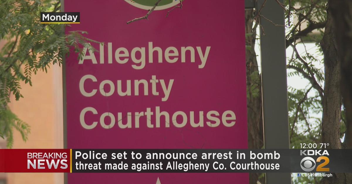 Sheriffs Deputies Arrest After Bomb Threat At Allegheny County Courthouse Cbs Pittsburgh 1057