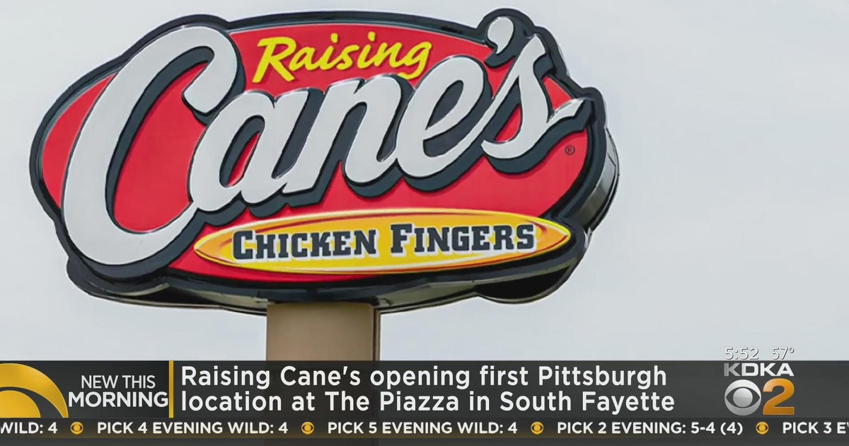 Raising Cane's opening first Pittsburgharea location CBS Pittsburgh