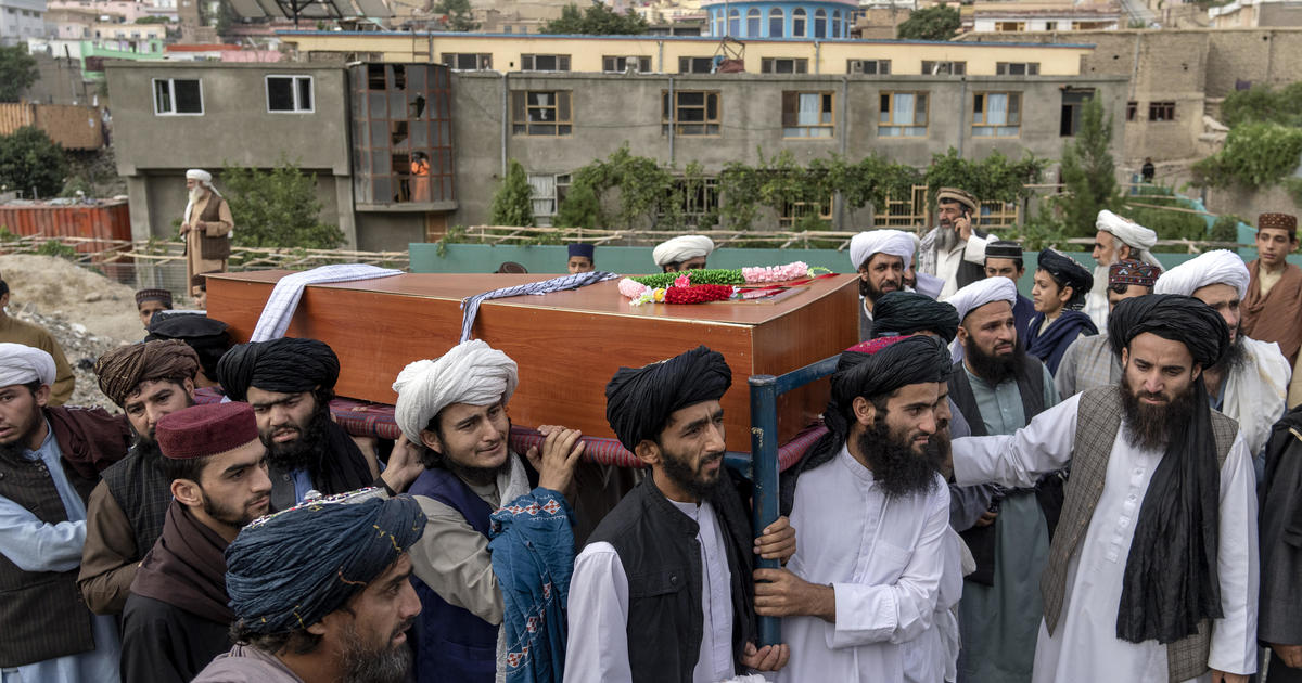 Kabul mosque bombing kills at least 10 including prominent cleric – CBS News