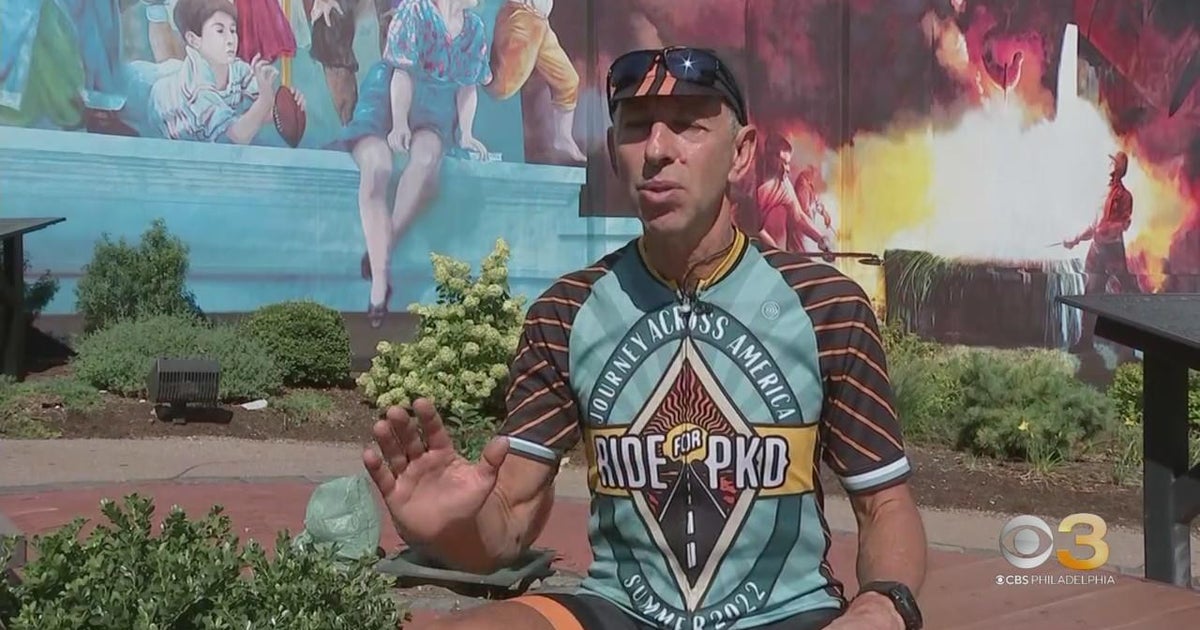 Cyclist biking across country for good cause makes stop in Chester ...