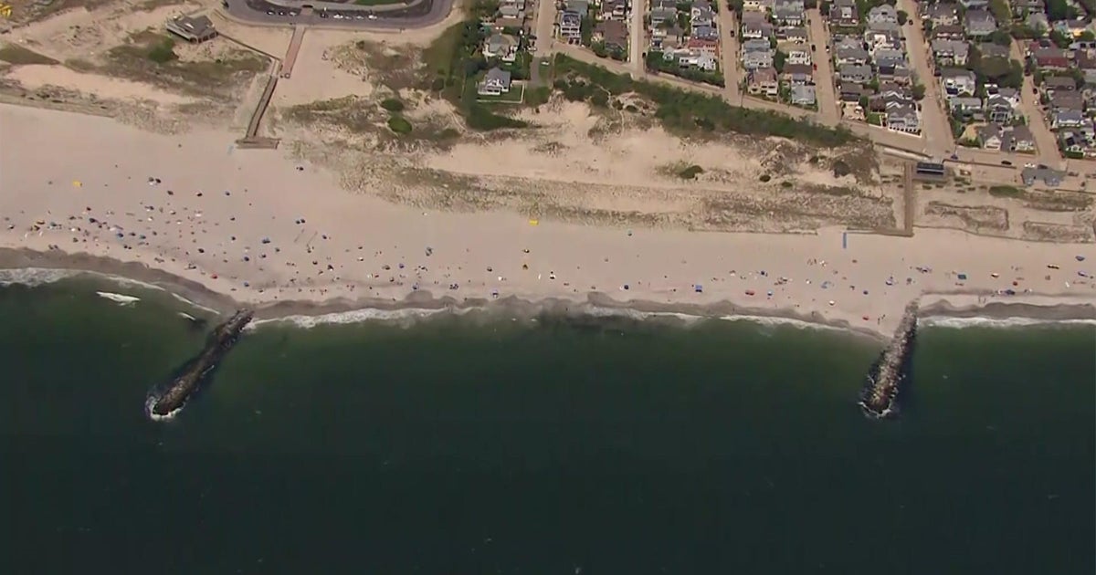 Several sharks spotted at Point Lookout, Lido Beach CBS New York