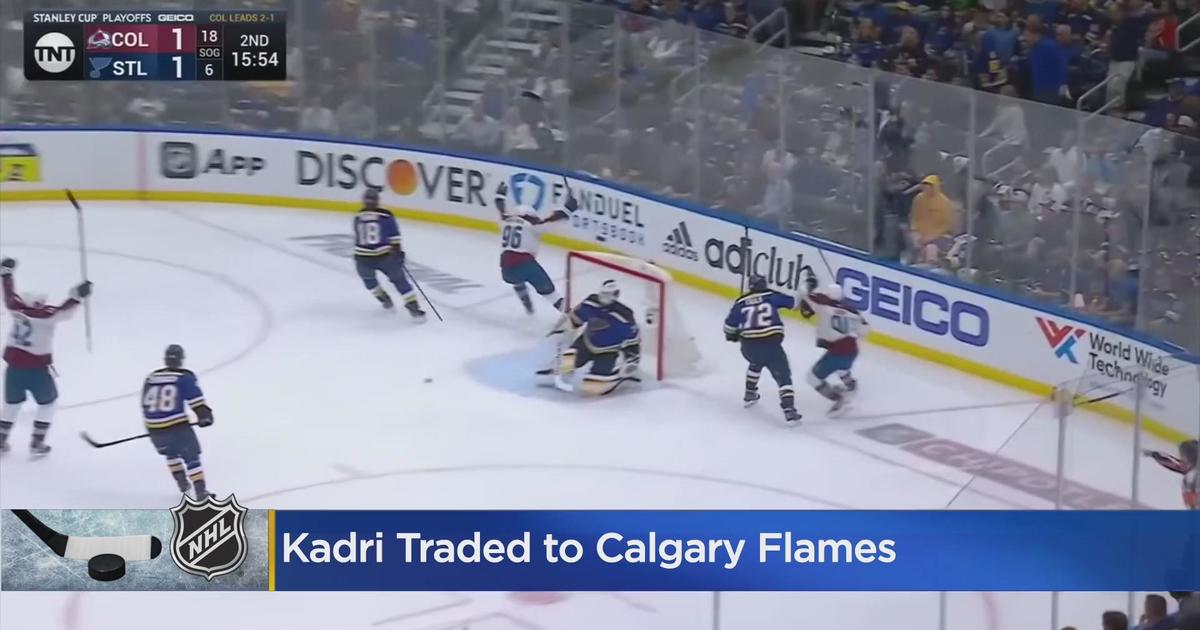Kadri gives Flames lead