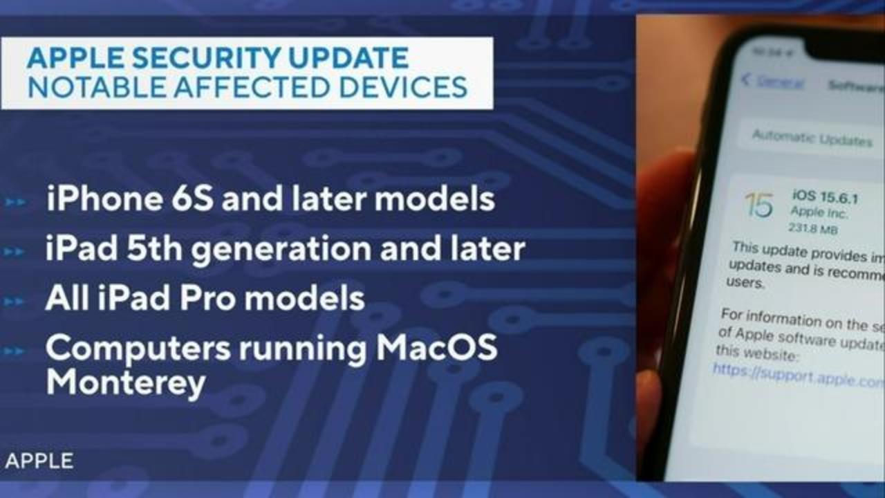 Apple warns of security flaw for iPhones, iPads and Macs that allows hackers to access devices - CBS News