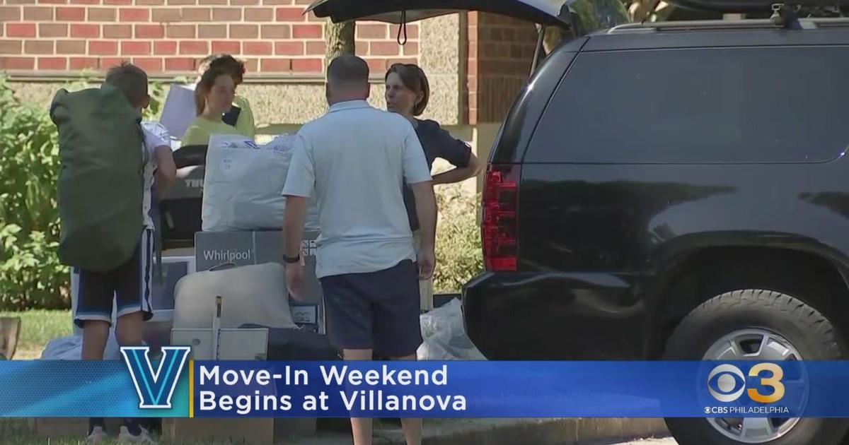 Movein weekend begins in Villanova CBS Philadelphia