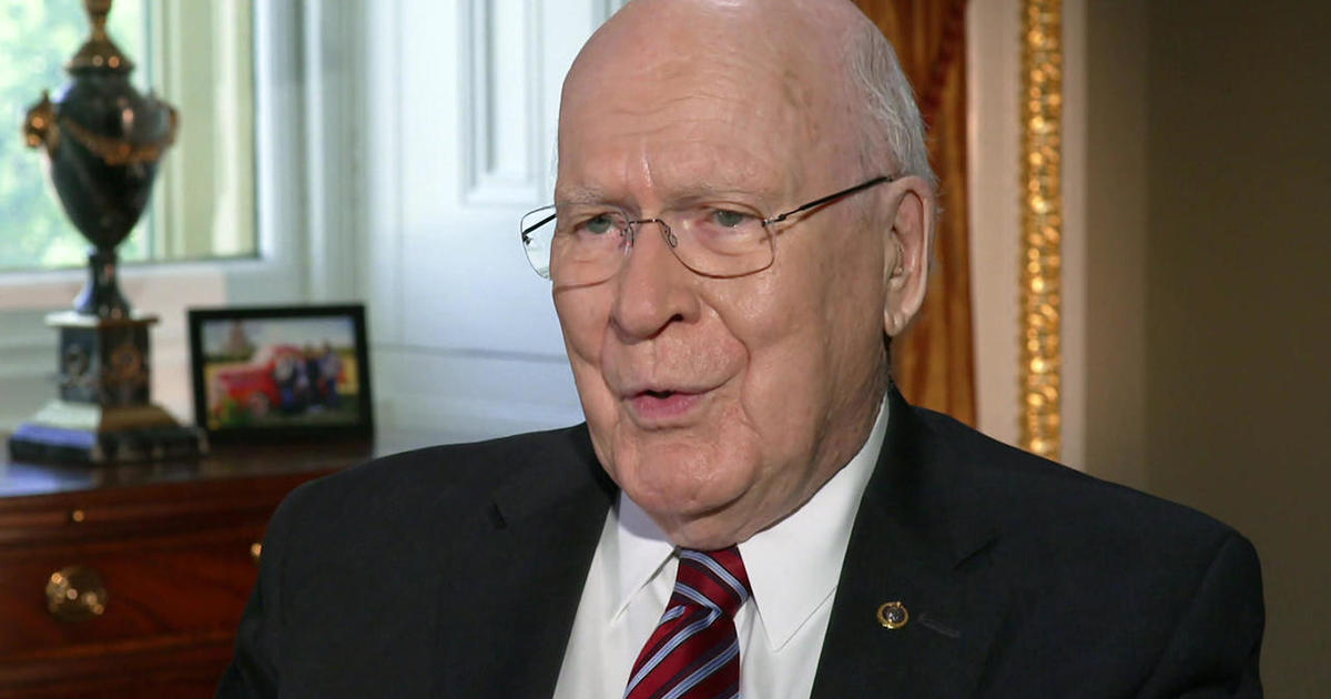 Patrick Leahy on the role of the Senate and the dangers of partisanship – CBS News